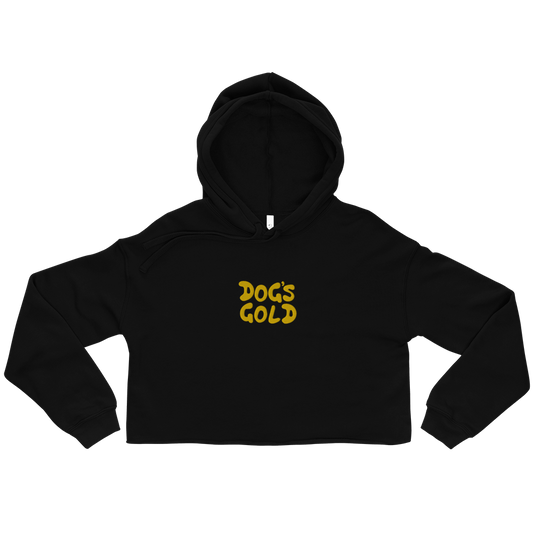 DG Crop Hoodie - Black